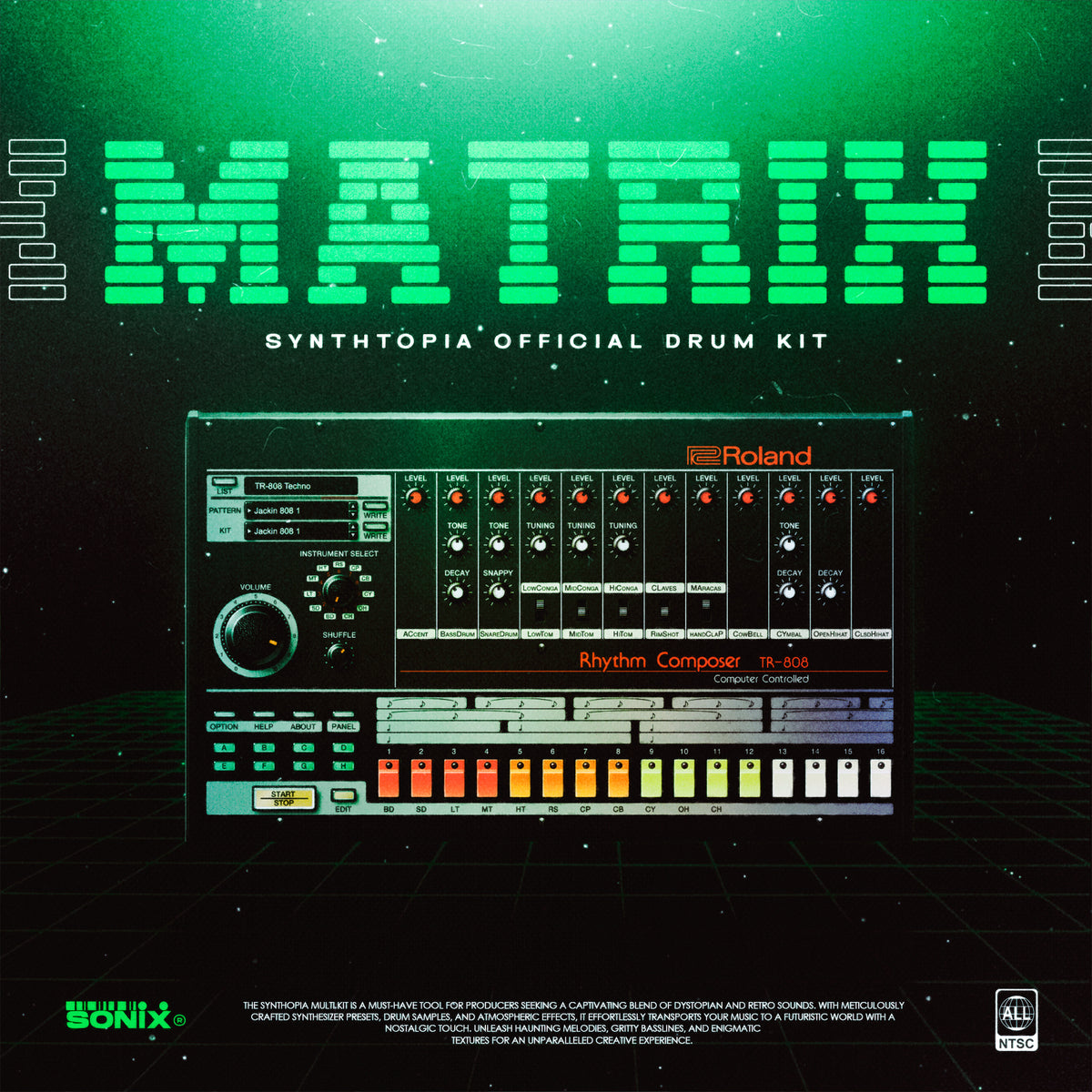 KXVI x Vision - "The Matrix" Drum Kit